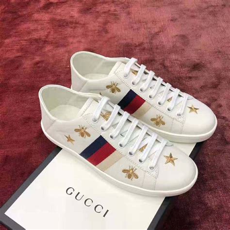 gucci embroidered sneakers for women|gucci sneakers for cheap authentic.